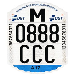 Matrículas Patinete Homologada.
